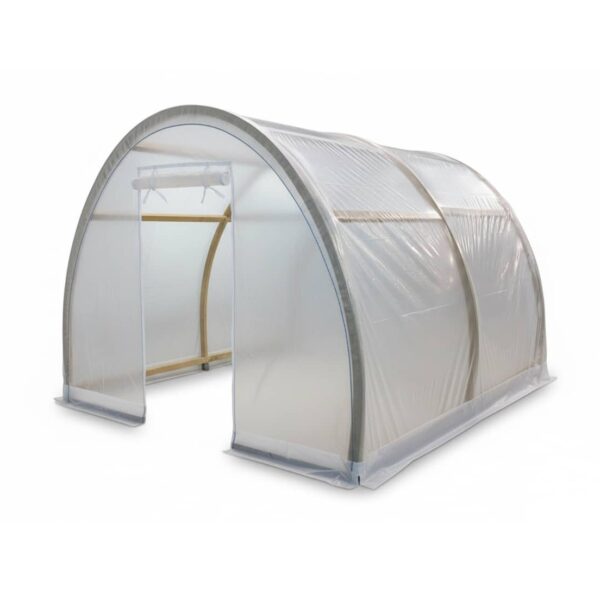 Drewniany tunel uprawowy